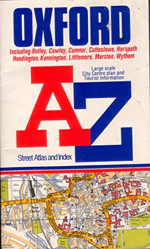 9780850392616: A. to Z. Street Atlas of Oxford: 1m-3.75"