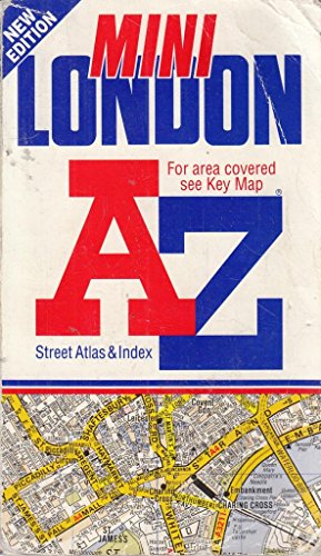 9780850392982: A-Z Mini Atlas of London: Extends to Tottenham, Woolwich, Streatham and Chiswick (A-Z Street Atlas Series)