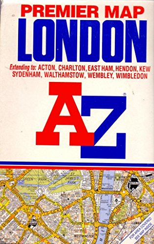 A-Z Premier Map of London (Premier Map) (9780850393019) by NOT A BOOK