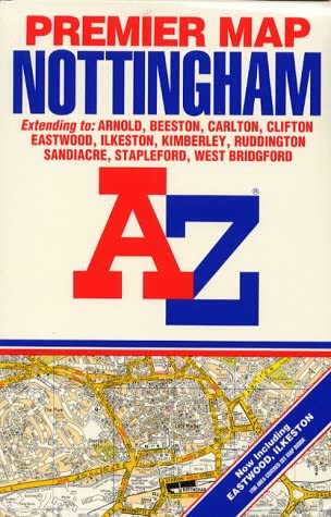 Stock image for Premier Street Map of Nottingham (Premier Map) for sale by WorldofBooks