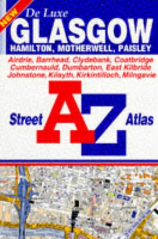 9780850393620: A-Z Deluxe Street Atlas of Glasgow (A-Z Street Atlas Series)