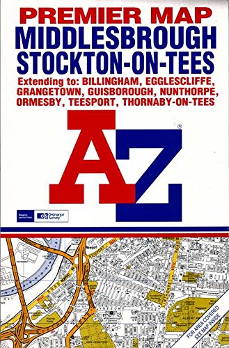 A-Z Premier Street Map of Middlesbrough (Premier Map) (9780850394481) by Geographers' A-Z Map Company