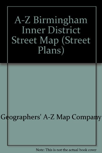 A-Z Birmingham Inner District Street Map (Street Plans) (9780850395235) by Geographers' A-Z Map Company