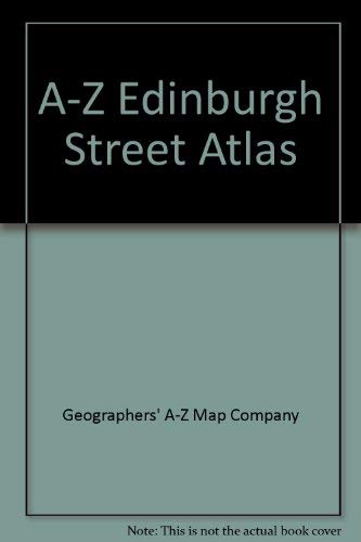 9780850395495: A-Z Edinburgh Street Atlas