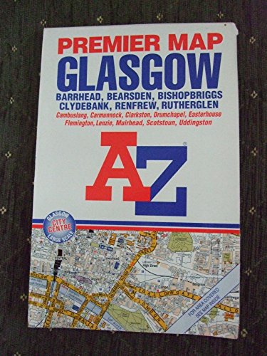 9780850395549: Glasgow, Hamilton, Motherwell, Paisley A-Z Street Atlas