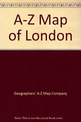 Beispielbild fr A-Z Map of London zum Verkauf von Better World Books