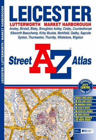 Beispielbild fr A-Z Leicester Street Atlas zum Verkauf von Philip Emery