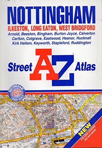 9780850396836: A-Z Nottingham Street Atlas