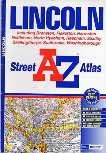 Stock image for A-Z Street Atlas of Lincoln for sale by Sarah Zaluckyj