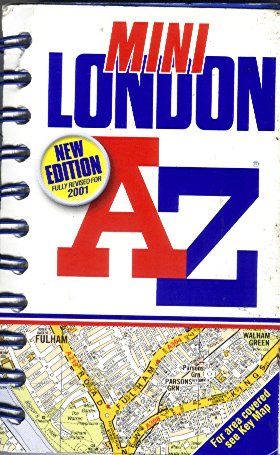 9780850397581: A-Z London Mini Spiral