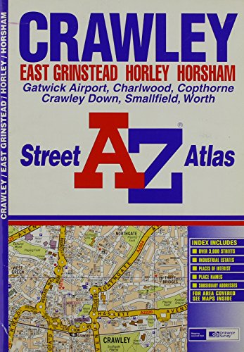 Stock image for A-Z Crawley Street Atlas for sale by WorldofBooks