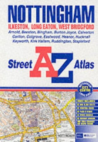 9780850398458: A-Z Street Atlas of Nottingham