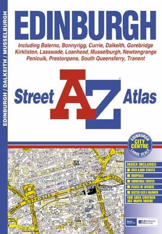 Beispielbild fr A-Z Edinburgh Street Atlas zum Verkauf von WorldofBooks