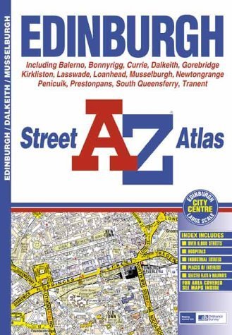 9780850398717: A-Z Edinburgh Street Atlas