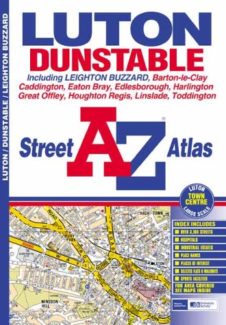 9780850399196: A-Z Luton and Dunstable Street Atlas (A-Z Street Maps & Atlases S.)