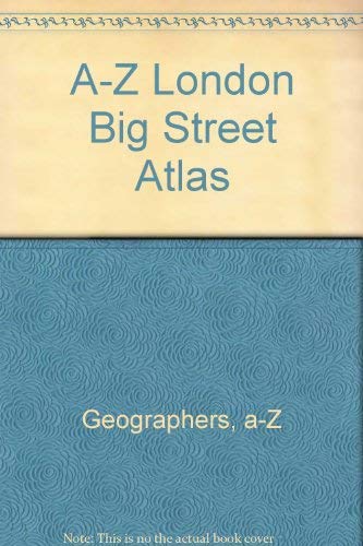 Stock image for A-Z London Big Street Atlas for sale by WorldofBooks