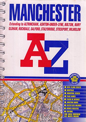 Beispielbild fr A-Z Manchester Atlas zum Verkauf von Better World Books Ltd