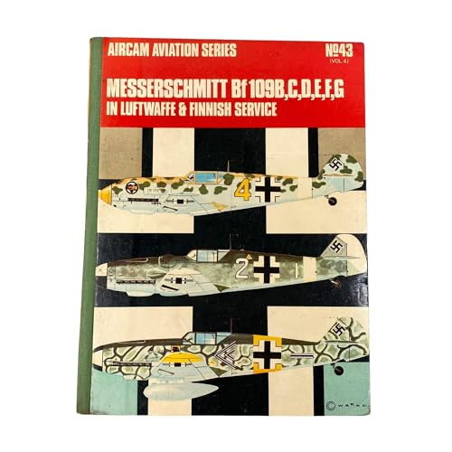 Stock image for Messerschmitt Bf 109B, C, D, E F, G in Luftwaffe & Finnish Service. Aircam No. 43. for sale by Military Books