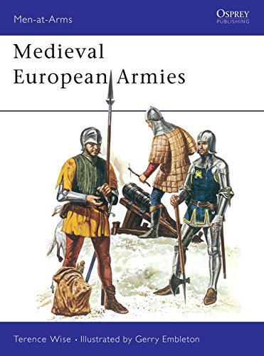 Stock image for Medieval European Armies 1300-1500 (Men at Arms Series, 50) for sale by Wonder Book