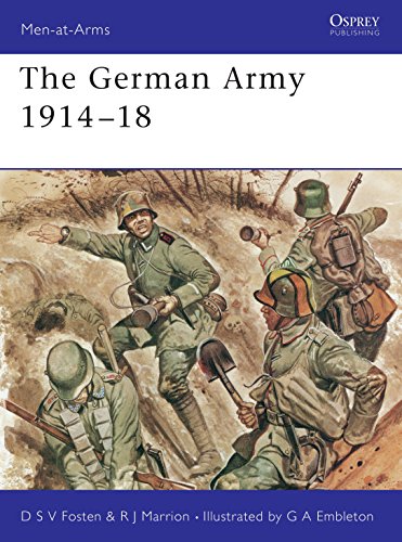 Beispielbild fr The German Army 1914  18 (Men-at-Arms, 80) zum Verkauf von BooksRun