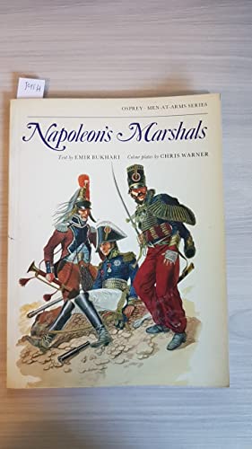 Imagen de archivo de Napoleon's Marshals (Men at Arms Series, 87) a la venta por HPB-Diamond