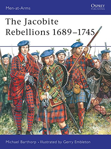 Imagen de archivo de The Jacobite Rebellions 1689 "1745 (Men-at-Arms) a la venta por HPB Inc.