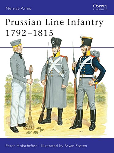 Prussian Line Infantry 1792-1815 (Men-at-Arms - French Revolutionary War/Napoleonic Wars - Assorted) - Peter Hofschroer