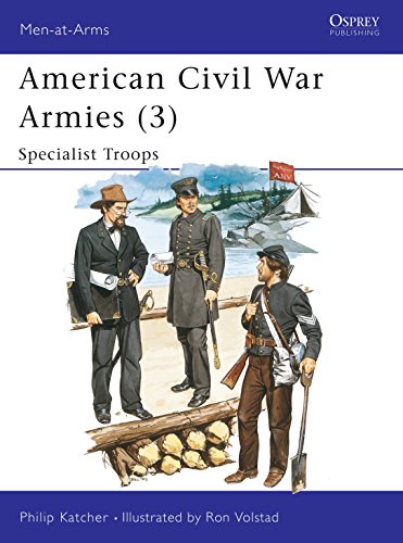 Osprey Men at Arms, Numero 179: AMERICAN CIVIL WAR ARMIES 3: Staff, Specialust and Maritime Services - Philip Katcher