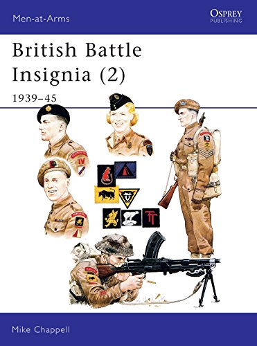 Stock image for British Battle Insignia (2) : 1939-45 for sale by Ridge Road Sight And Sound