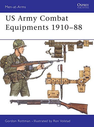 Imagen de archivo de U.S. Army Combat Equipments, 1910-1988 (Men-At-Arms Series, 205) a la venta por Half Price Books Inc.