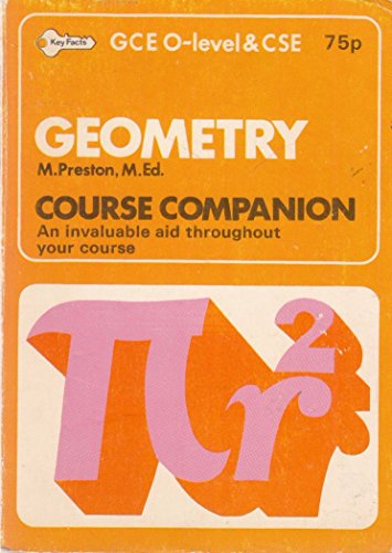 Geometry: Course Companion (Key Facts) (9780850472073) by Michael Preston
