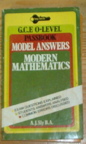 9780850479102: Modern Mathematics: "O" Level Model Answers (Key Facts)