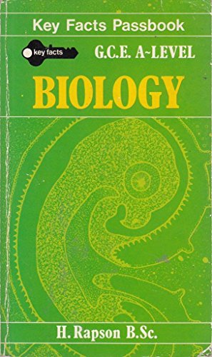 Stock image for Biology: "A" Level Passbook (Key Facts) for sale by Goldstone Books