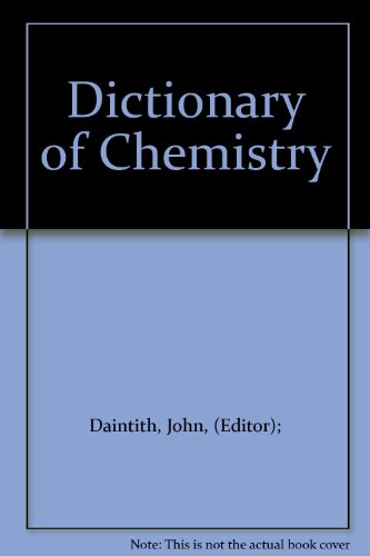 Imagen de archivo de Dictionary of Chemistry (Key Facts) a la venta por AwesomeBooks