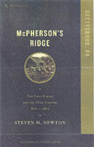 Imagen de archivo de Mcpherson's Ridge: Battleground America a la venta por AwesomeBooks