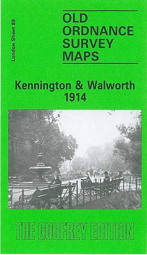 Stock image for Kennington and Walworth 1914: London Sheet 089.3 (Old O.S. Maps of London) for sale by Goldstone Books