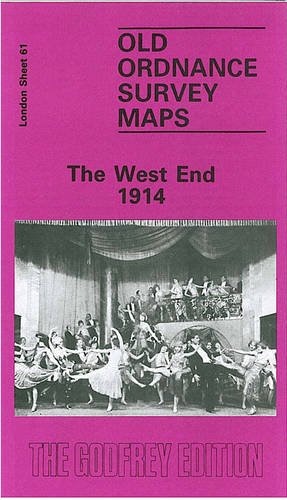 Beispielbild fr The West End 1914: London Sheet 061.3 (Old Ordnance Survey Maps of London) zum Verkauf von WorldofBooks