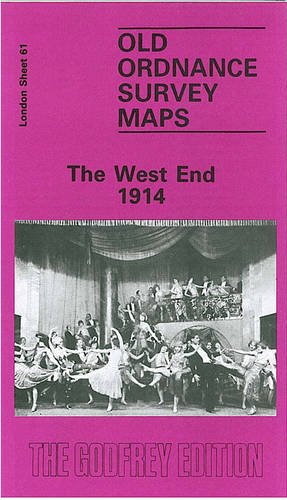 Stock image for The West End 1914: London Sheet 061.3 (Old Ordnance Survey Maps of London) for sale by WorldofBooks