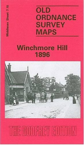 Stock image for Winchmore Hill 1896: Middlesex Sheet 07.10 (Old O.S. Maps of Middlesex) for sale by Greener Books
