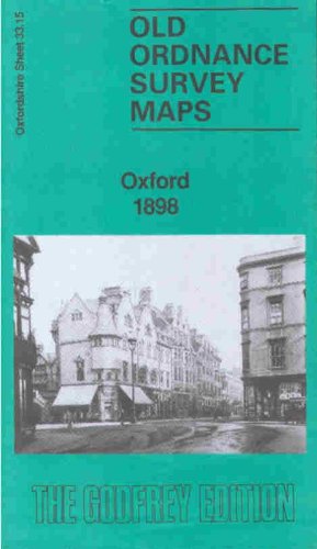 Stock image for Old Ordnance Survey Maps: Oxford, 1898 for sale by WorldofBooks