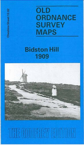 OLD ORDNANCE SURVEY MAP BIDSTON HILL 1909 BIRKENHEAD FOREST ROAD ELEANOR ROAD 