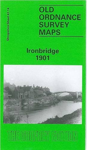 Imagen de archivo de Ironbridge 1901: Shropshire Sheet 43.14 (Old O.S. Maps of Shropshire) a la venta por BettsBooksWales