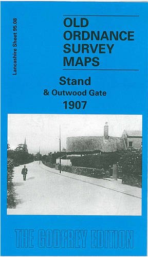 Old Ordnance Survey Maps Haigh & Aspull Moor Lancashire 1907 Godfrey Edition 