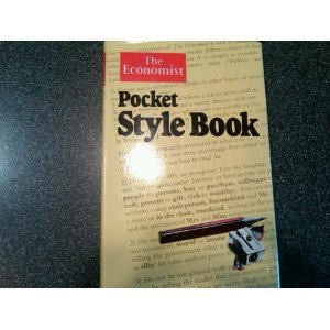 Stock image for The Economist Pocket Style Book for sale by Better World Books