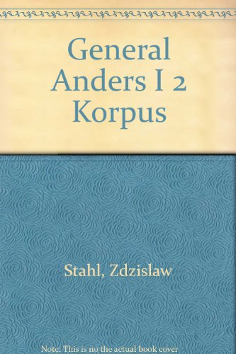 General Anders I 2 Korpus