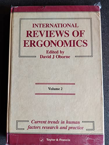 Imagen de archivo de International Reviews of Ergonomics: Current Trends in Human Factors Research and Practice. Volume 2 a la venta por Zubal-Books, Since 1961