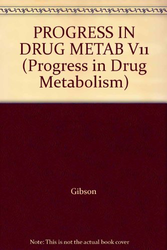 9780850664195: Progress in Drug Metabolism: v.11