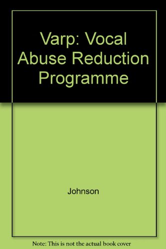 9780850665659: Vocal Abuse Re-education Programme