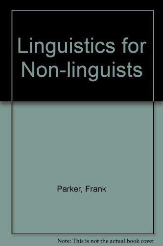 9780850666083: Linguistics for Non-linguists