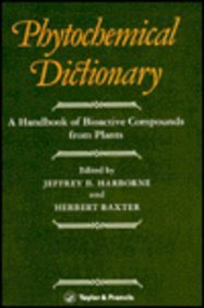 9780850667363: PHYTOCHEMICAL DICTIONARY